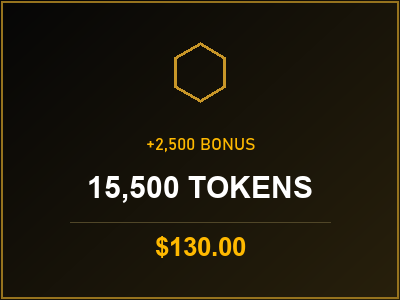15,500 Tokens