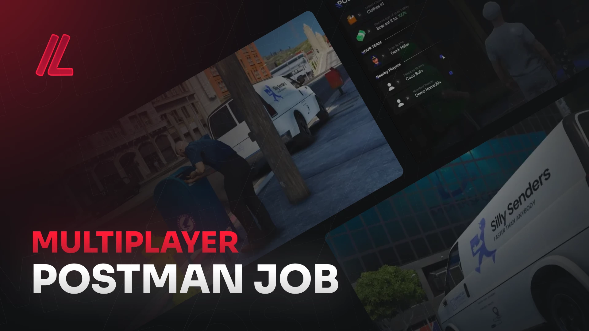 Multiplayer Postman Job — FiveM script thumbnail