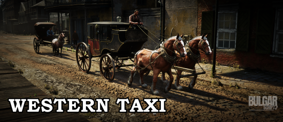 BulgaR Western Taxi [VORP] & [REDEMRP] & [QBRCore] & [RSGCore]