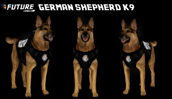 [DOG] German Shepherd K9