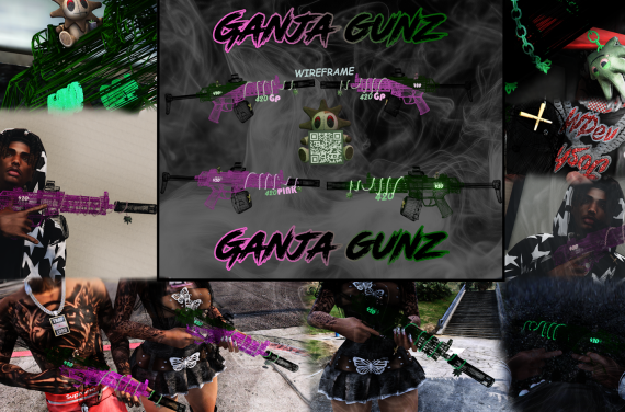 WireFrame Ganja Gunz