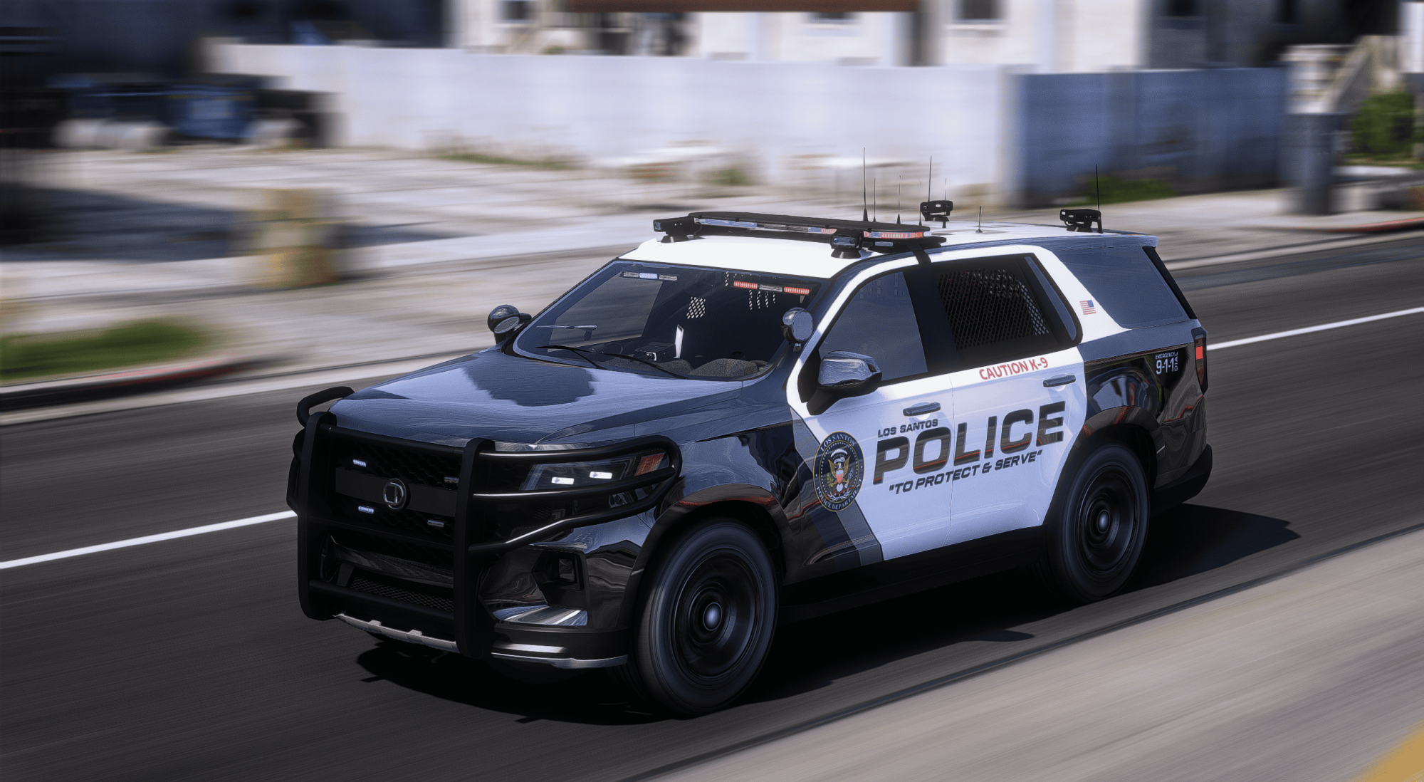 Police Pack v2.2 ( Red&Blue - White&Blue )
