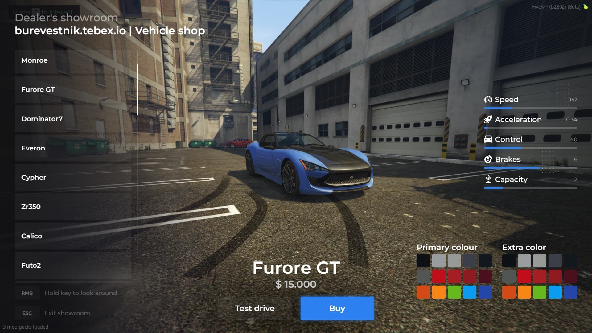 [Vehicle shop system]esx qbcore standalone {ESCROW}