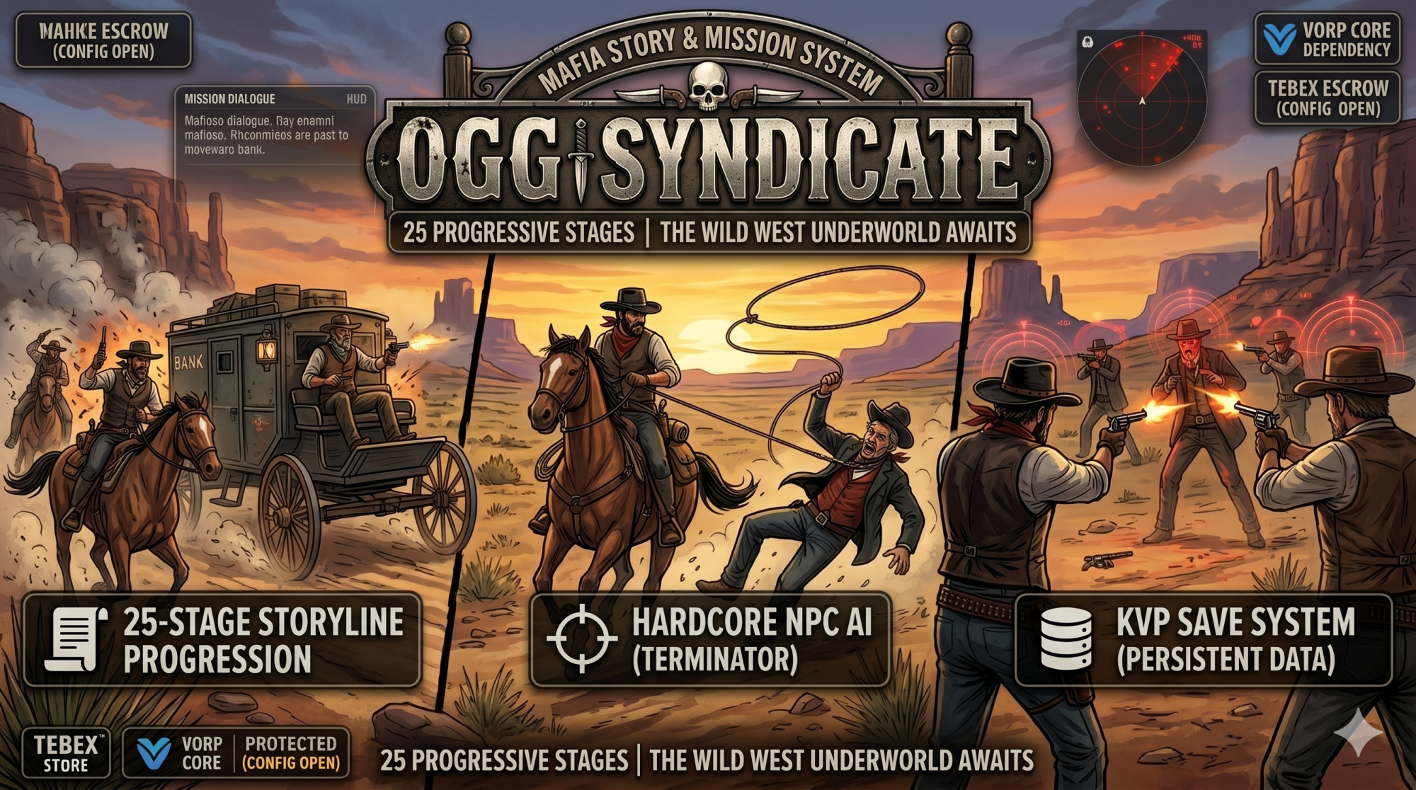 OGG Syndicate - The Ultimate Mafia Story & Mission System!