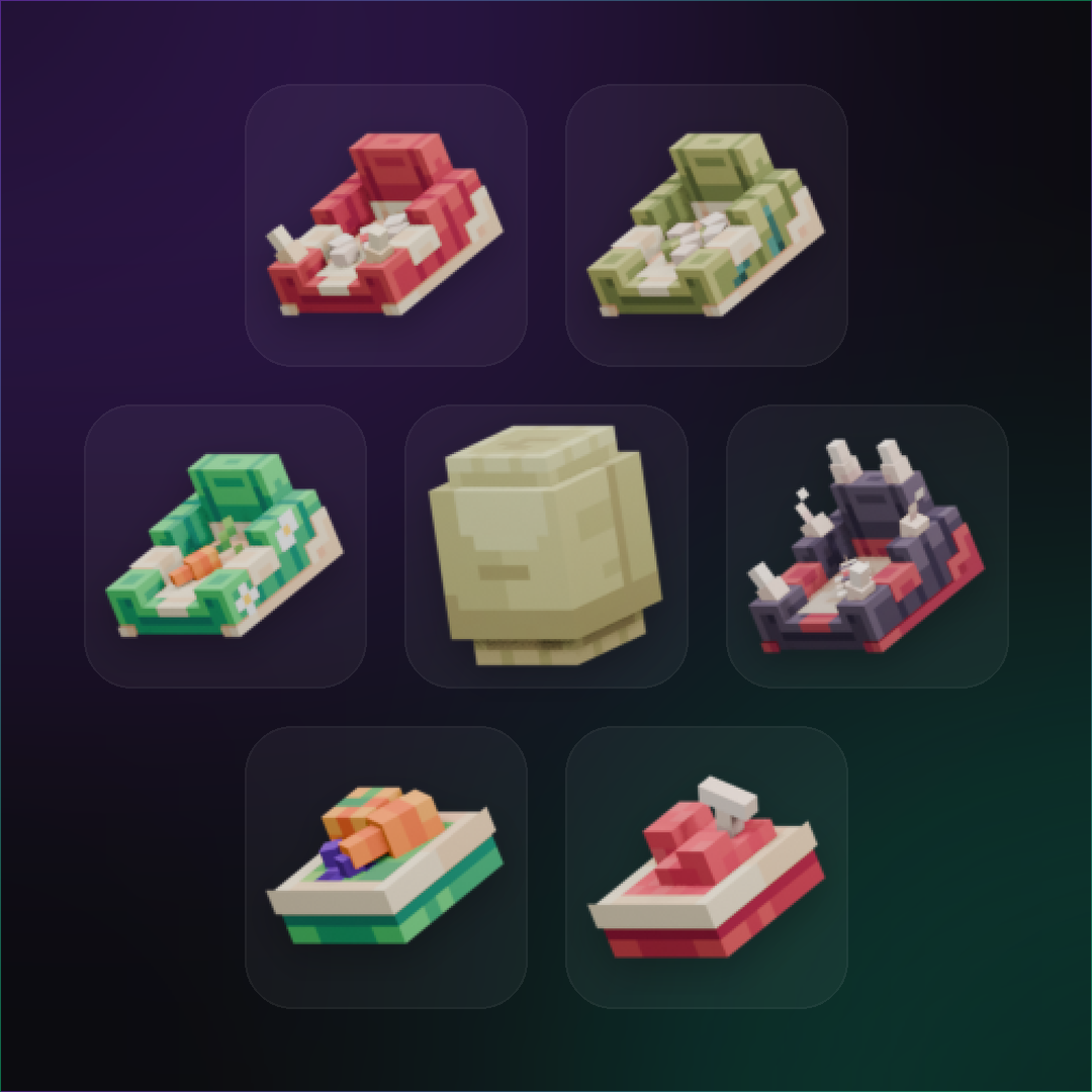 Dino Home Bundle — cosmetic Bundles item on the NovaVoid Cat Civilization Minecraft server