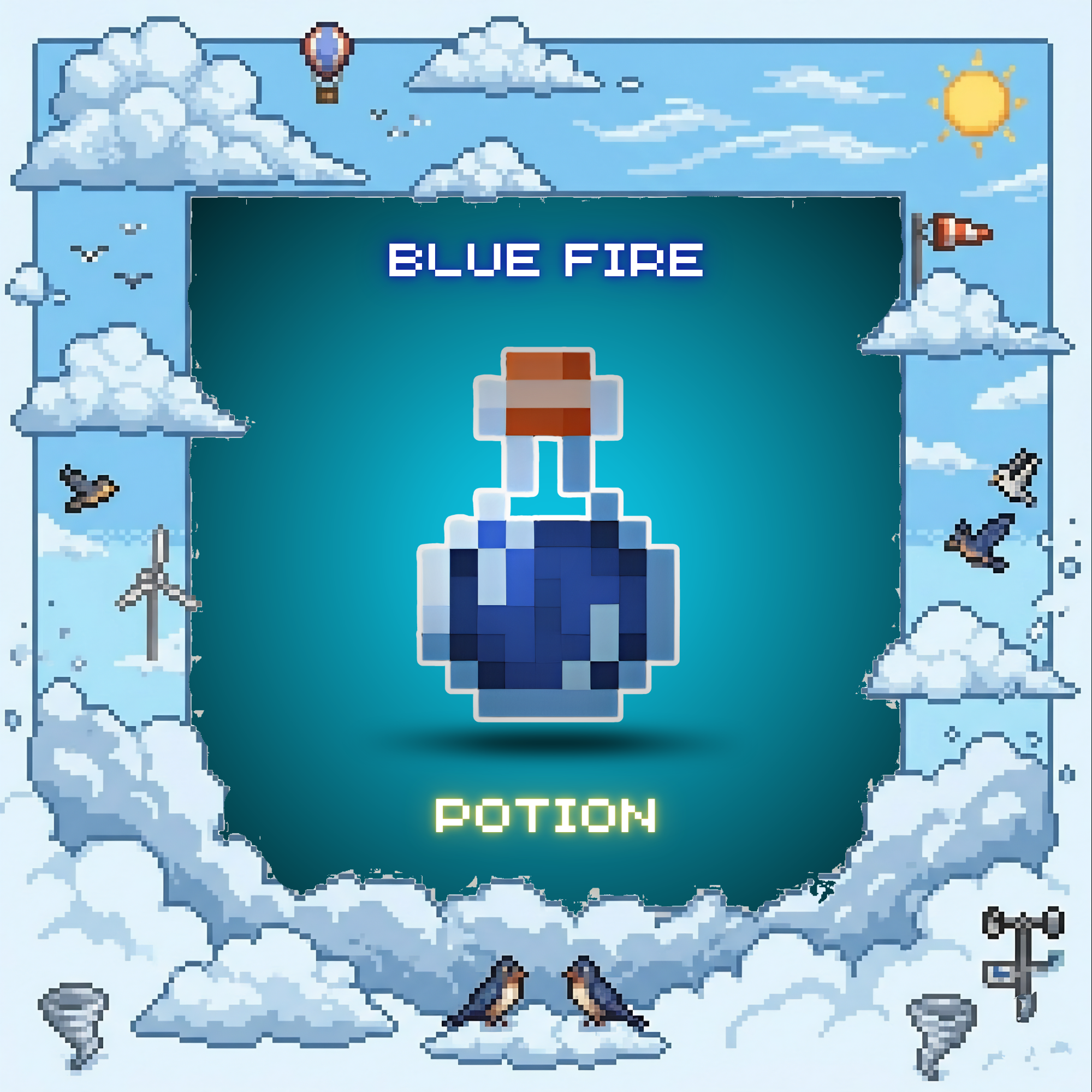 Potion of Blue Fire