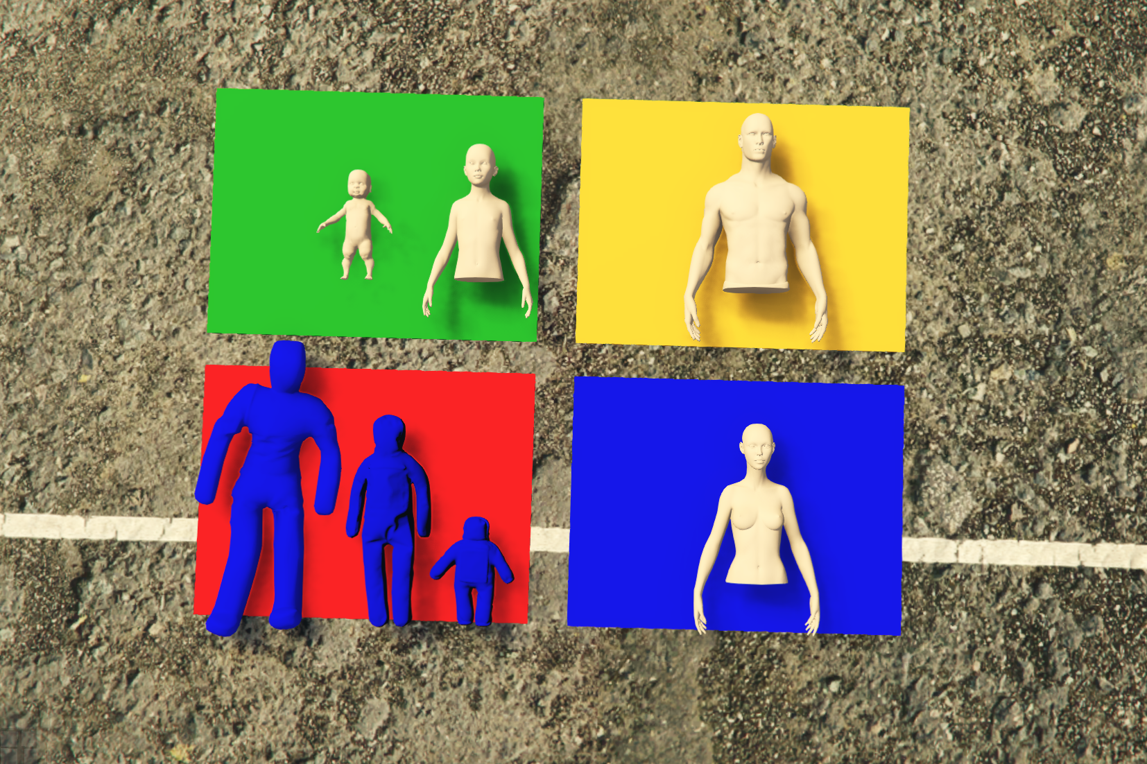 Code & Poly Einsatztrainings Prop Set