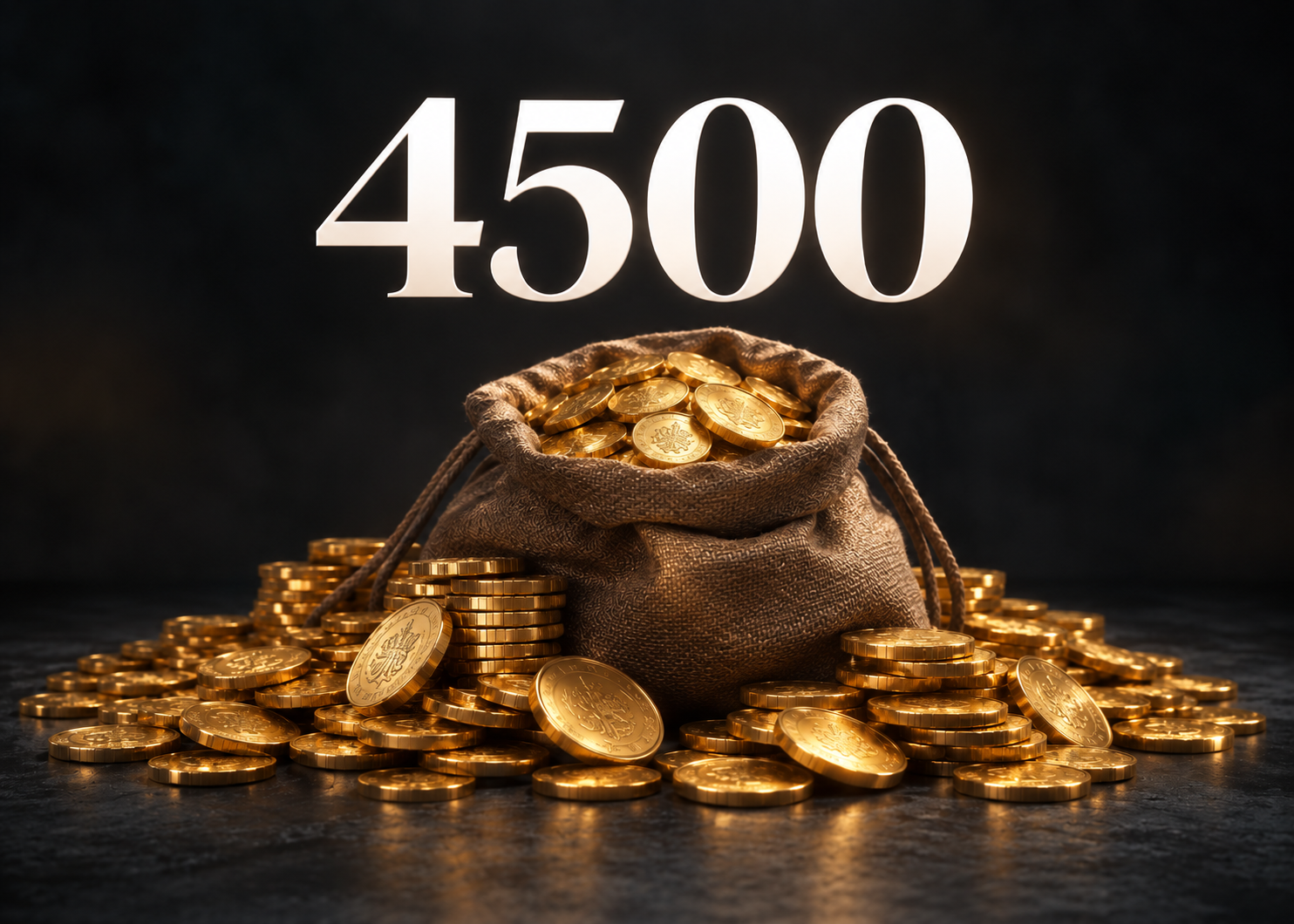 4500 Coins