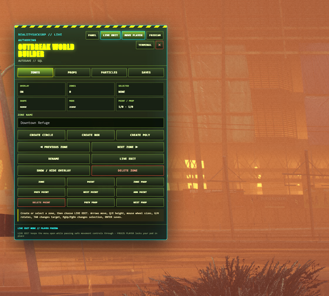 Multiplayer Zombie Outbreak and Survival World Enhanced ready