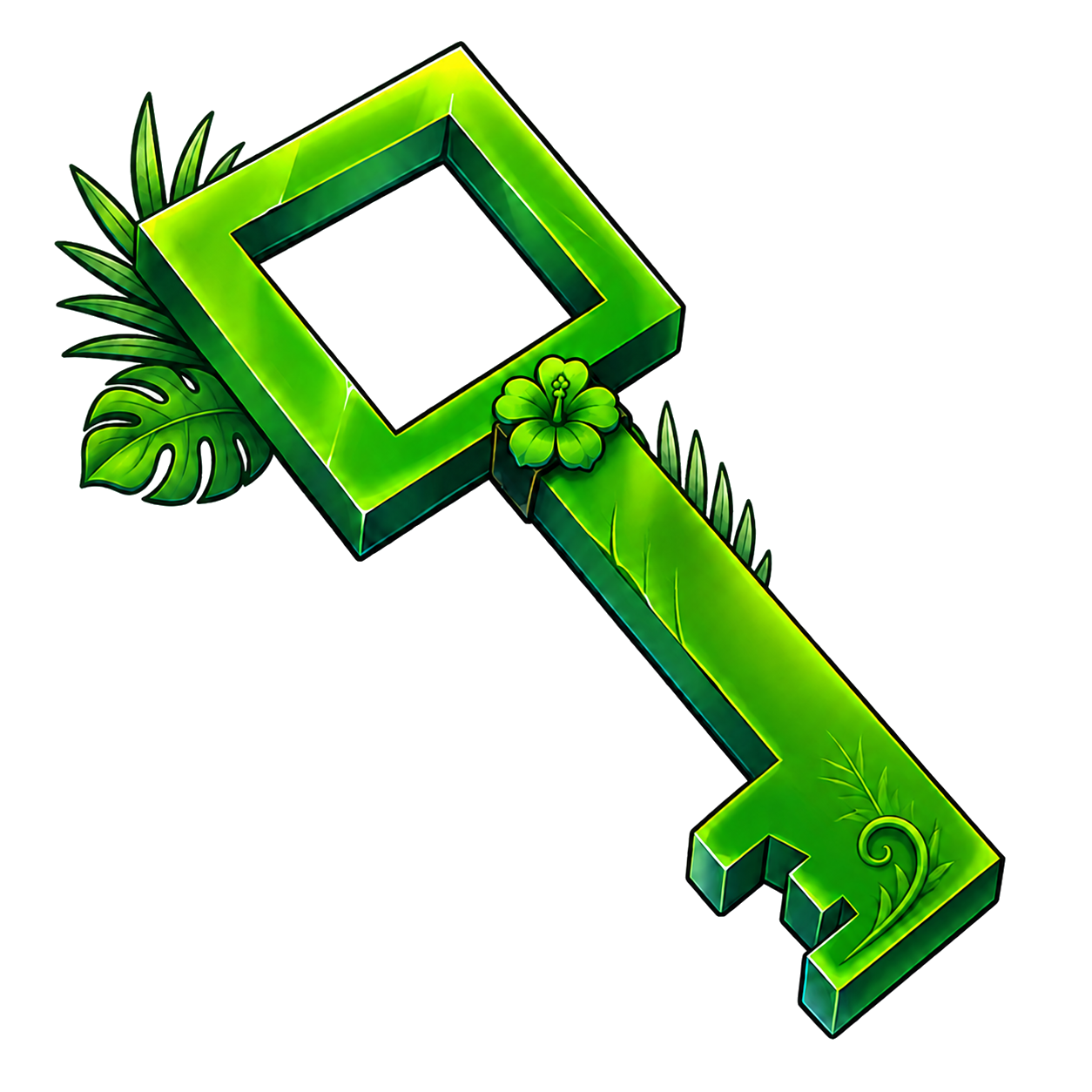 Tropical Crate Key