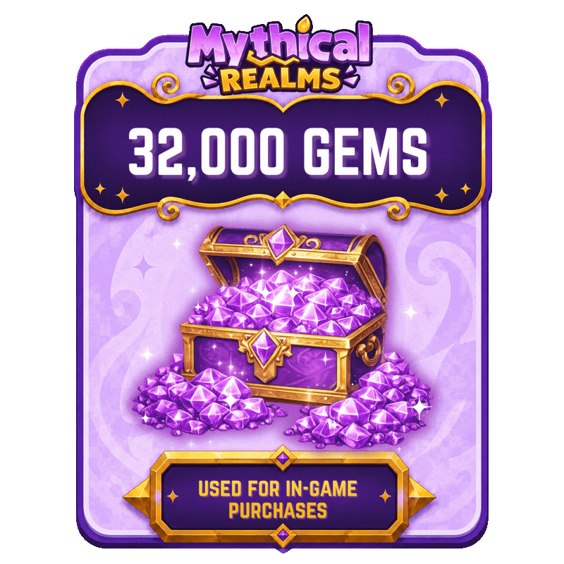 32,000 Gems