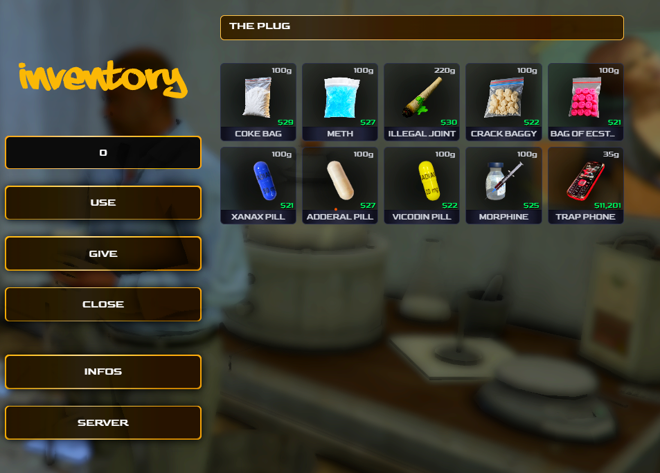 QBOX,QBCORE,ESX - 3D OPTIMIZED INVENTORY PICTURES - CUSTOM UPDATES