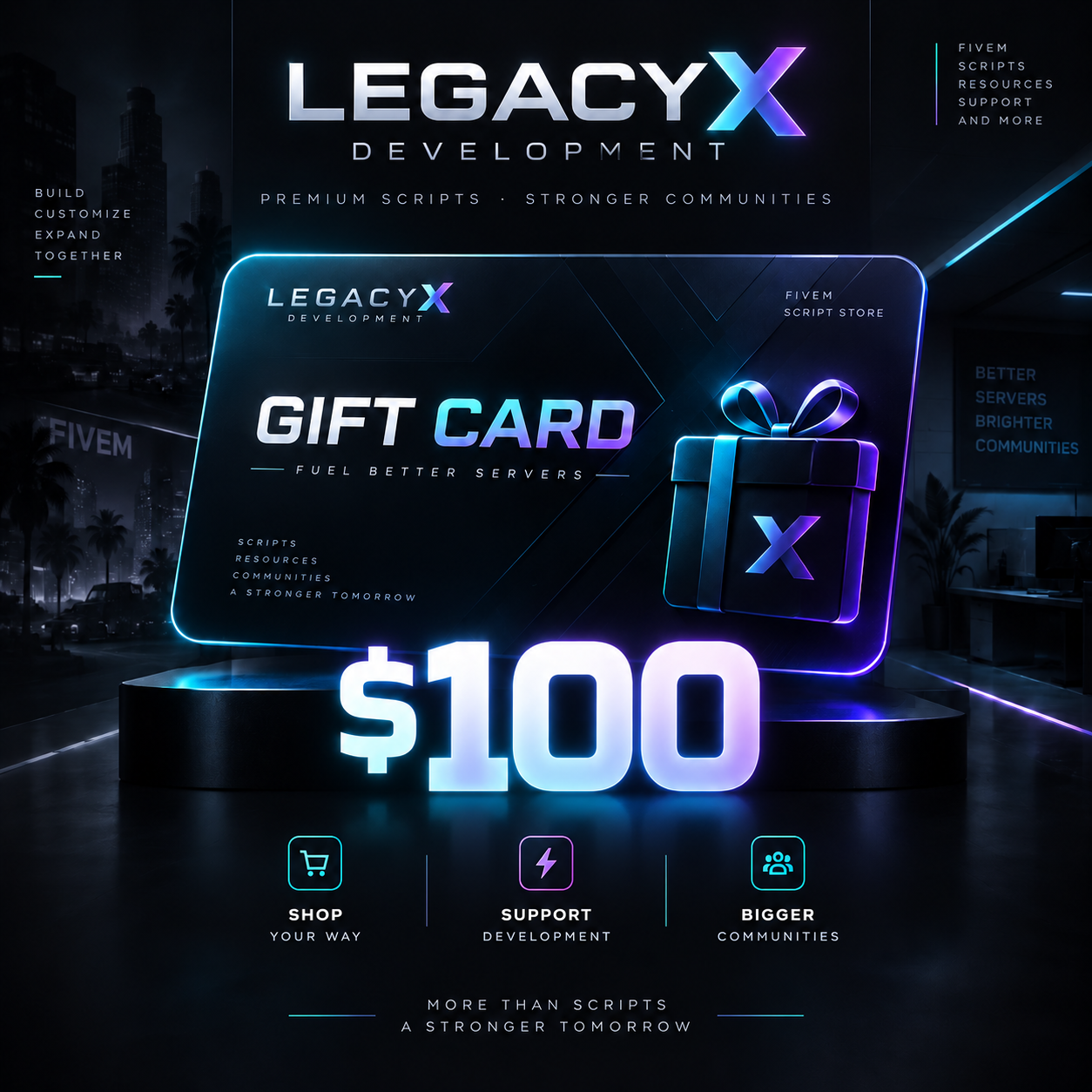 LegacyX $100 Gift Card