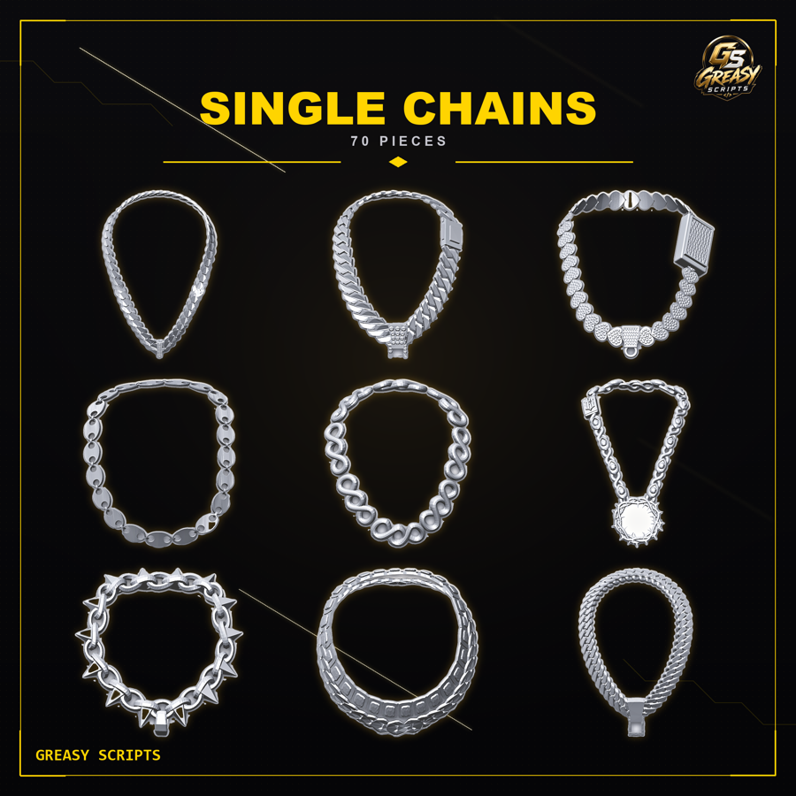 Single Chain Pack — 46 Chain Models