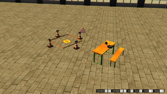 Code & Poly UAS(Drohneneinsatz) Props