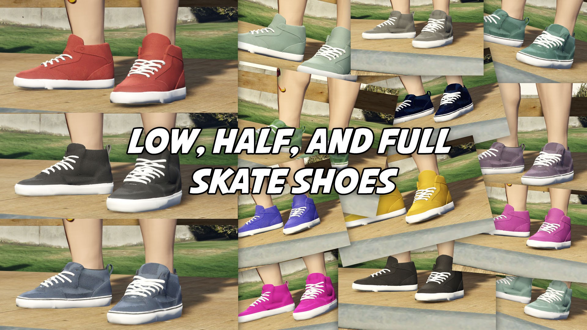Skate Shoes Pack 2