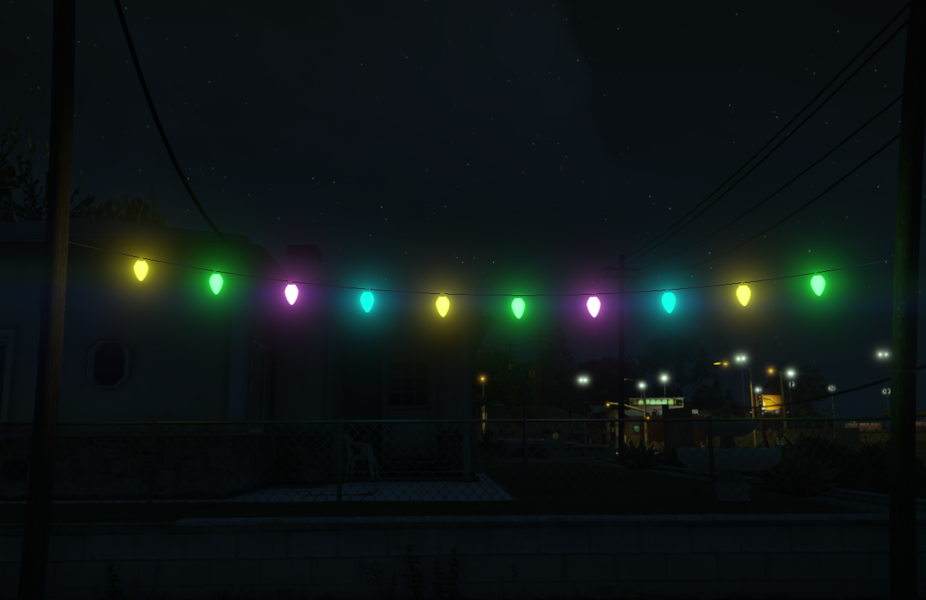 Christmas String Lights Creator