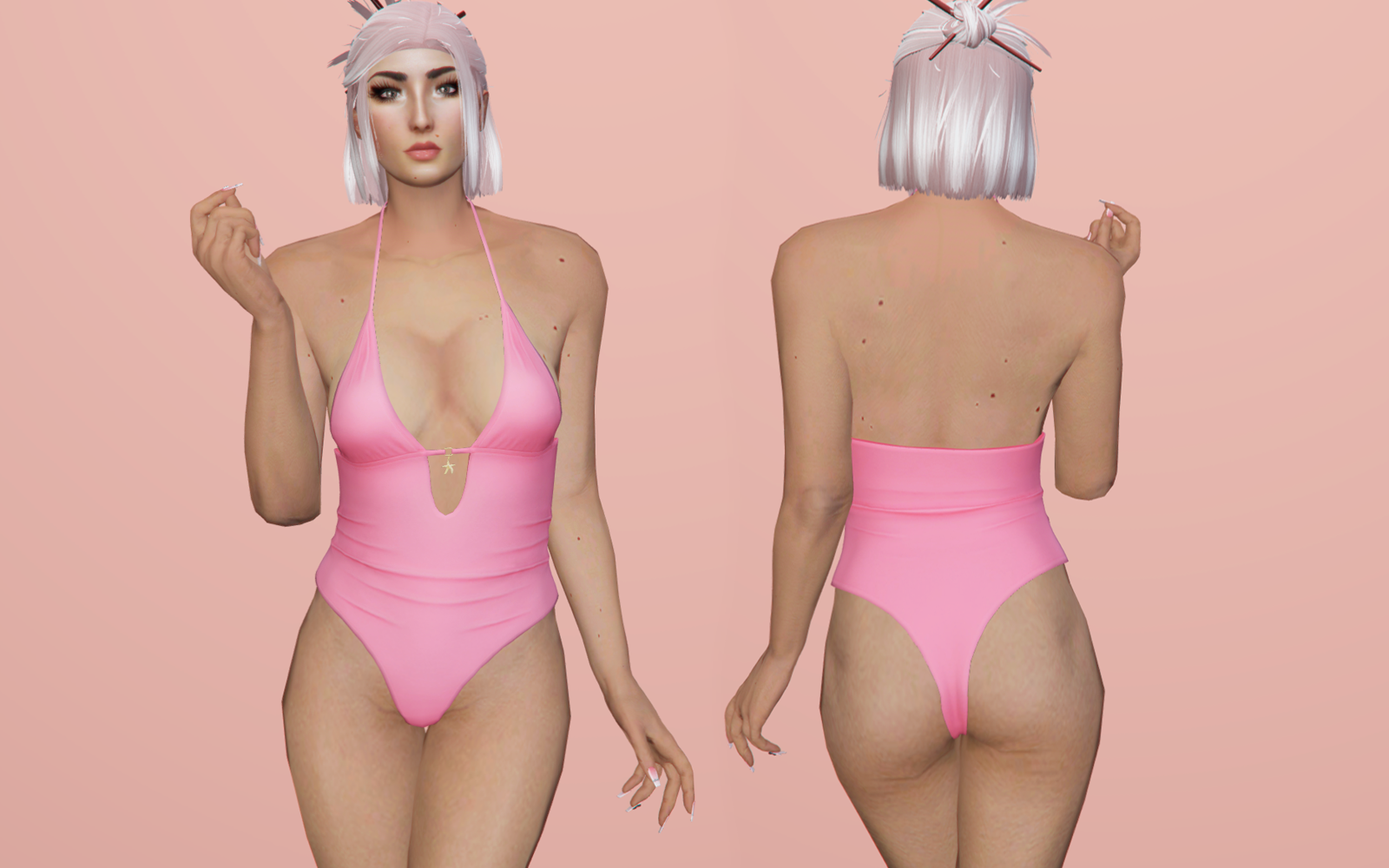 #011 Starfish Swimsuit