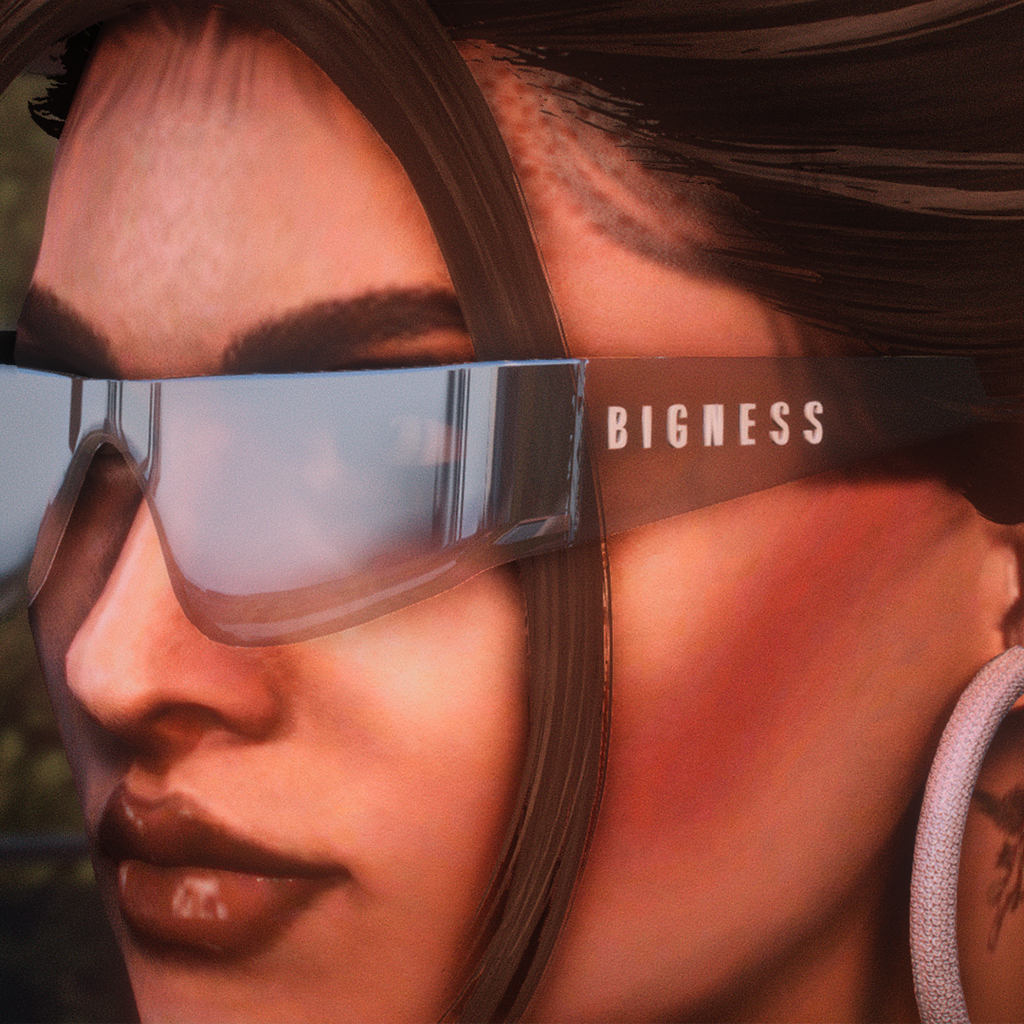 Bigness Mono Rectangular Sunglasses