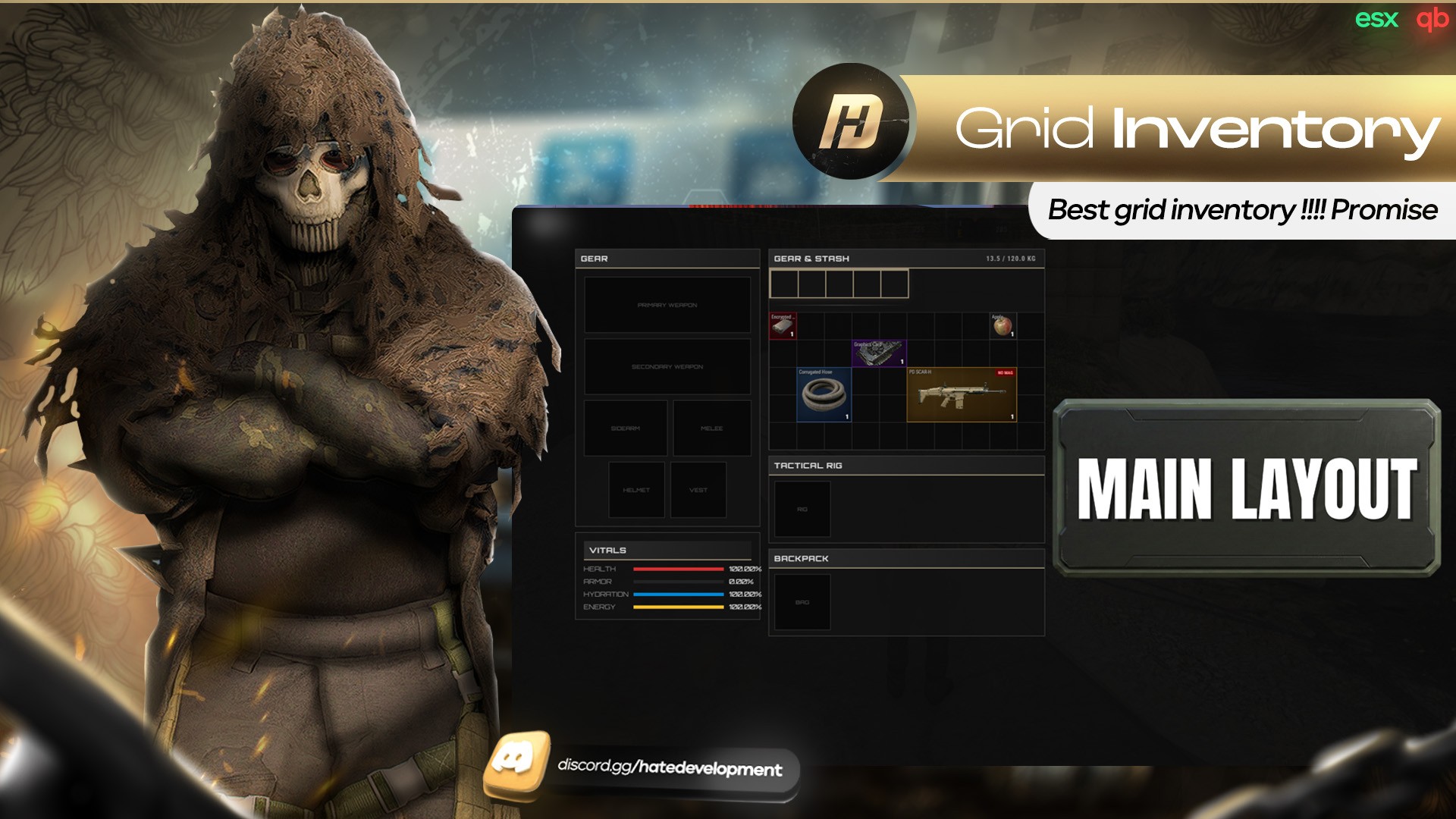 QB | BETA Grid Inventory With Health System
