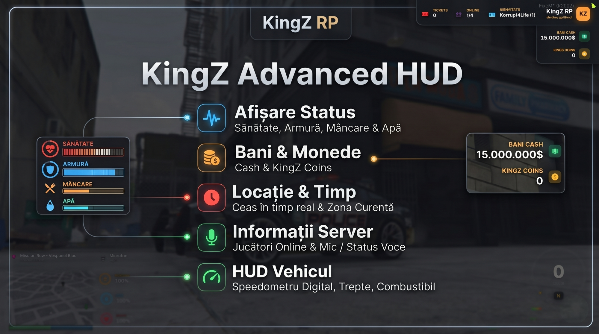 KingZ Advanced Hud
