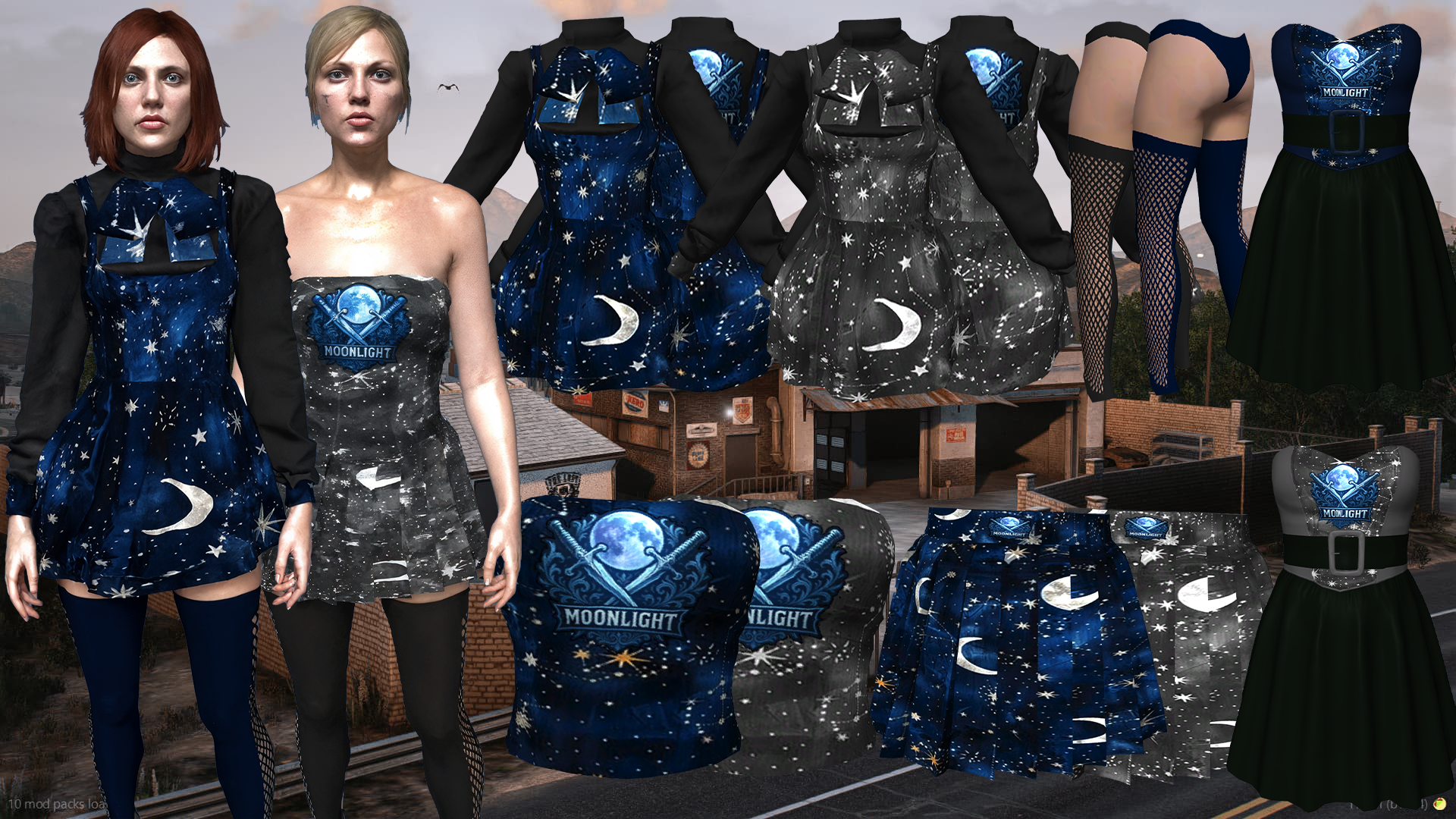 Moonlight Dresses Bundle [Female]