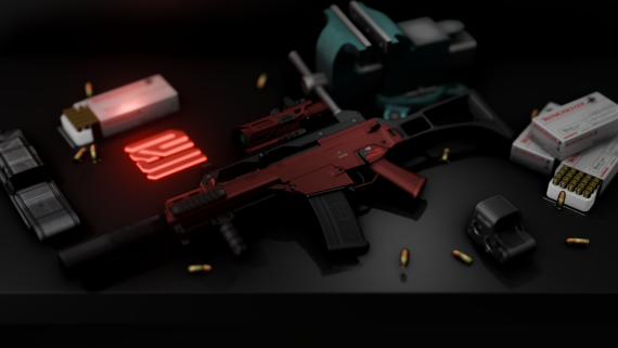 Redline G36-C With Attachments
