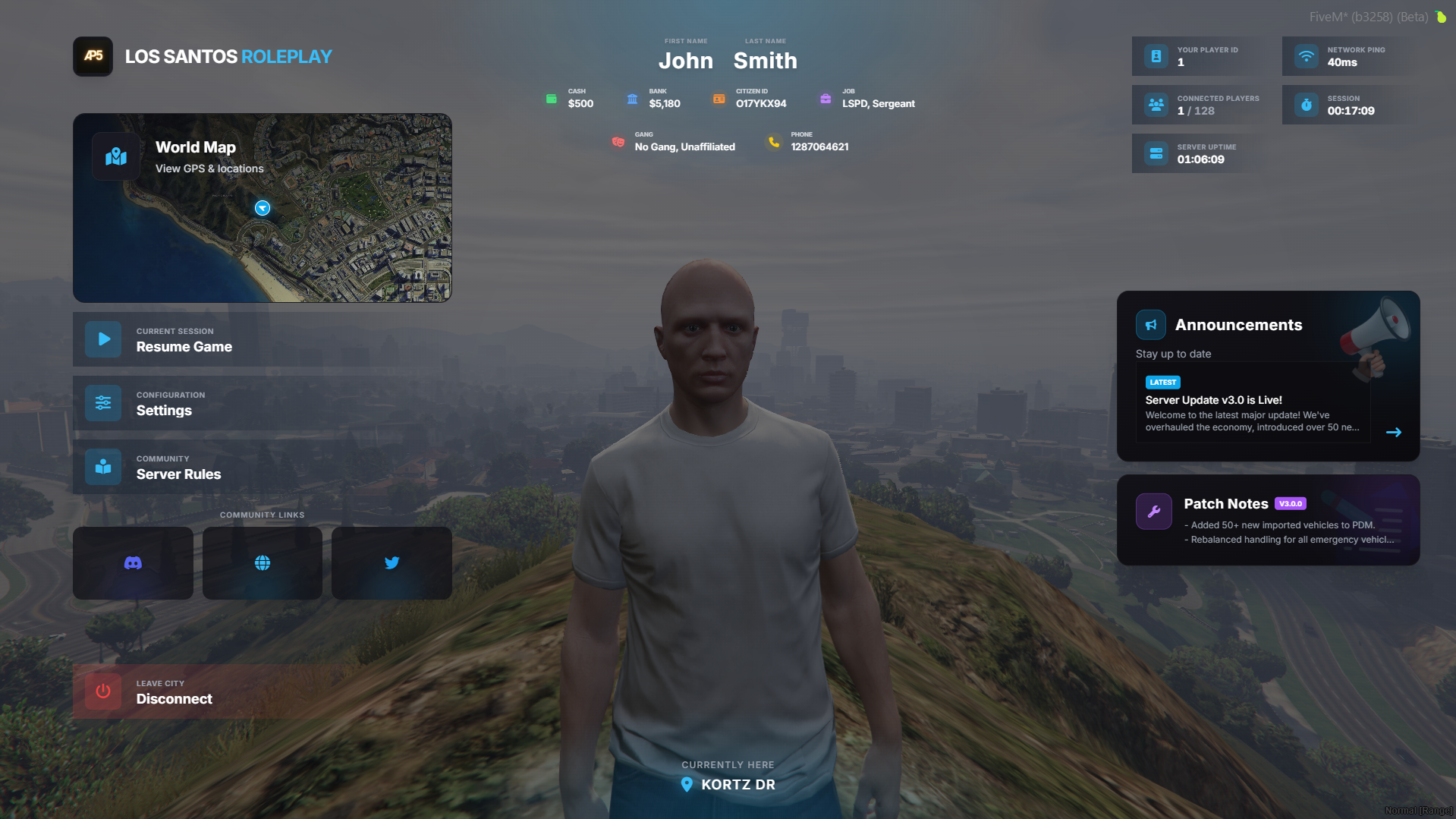 [Pause Menu] QB-CORE QBOX ESX {fa-solid fa-lock ESCROW}