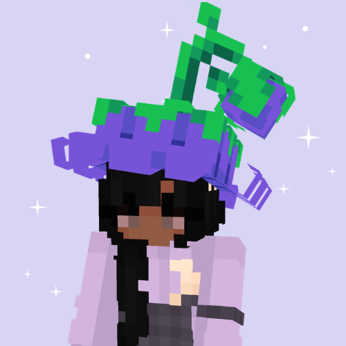 Purple Flower Hat