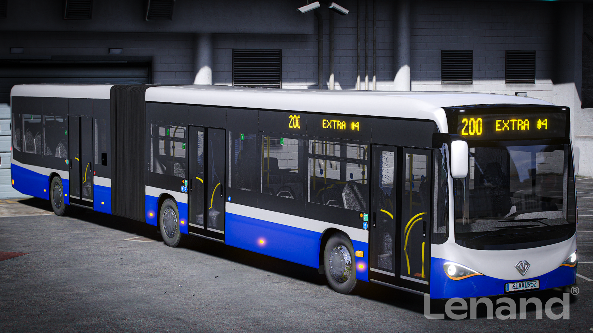 Benefactor Raro Articulated City Bus