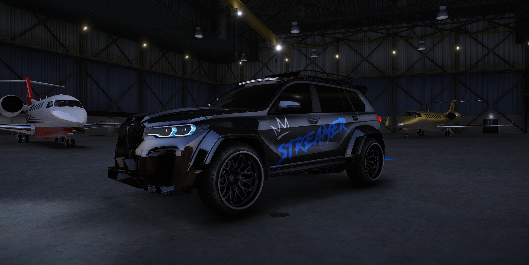 4X4X7 Streamer car