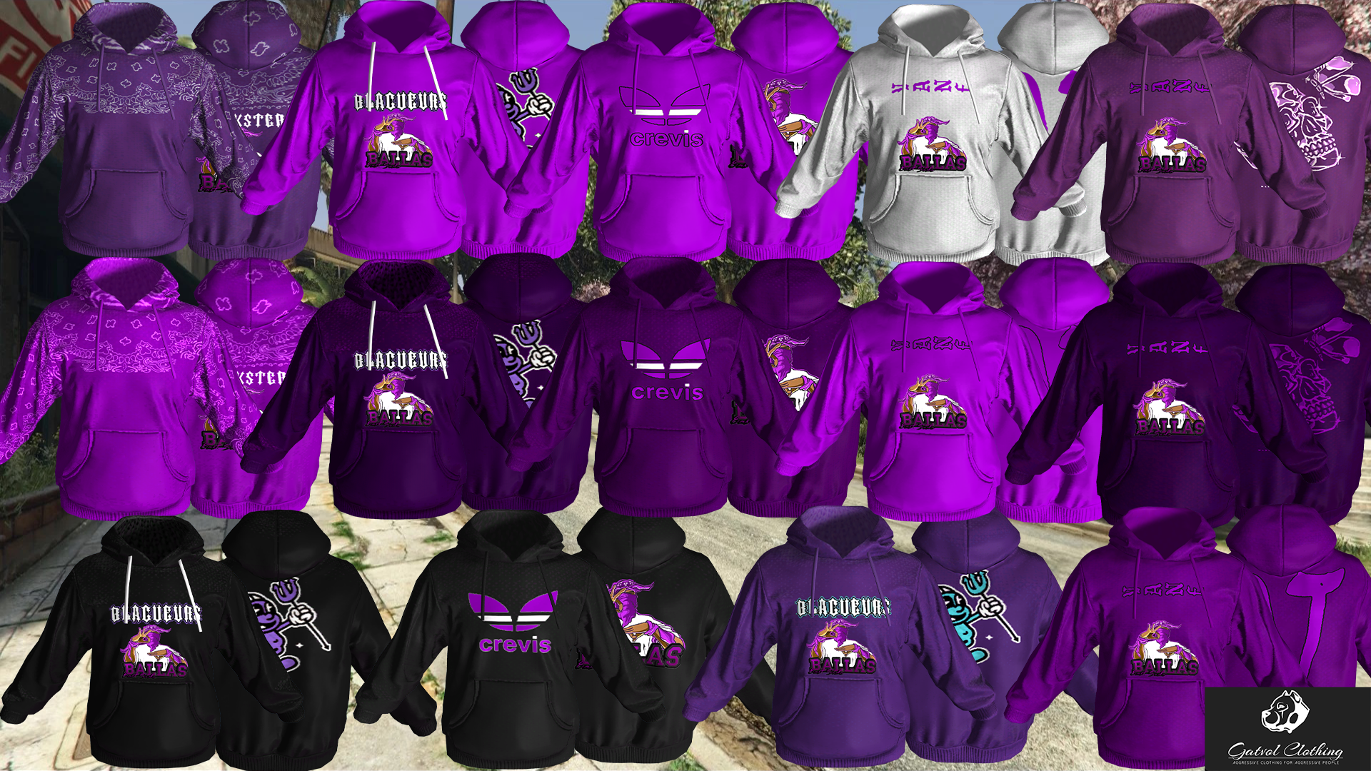 Ballas Hoodies Bundle