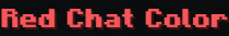 Red | Chat Color