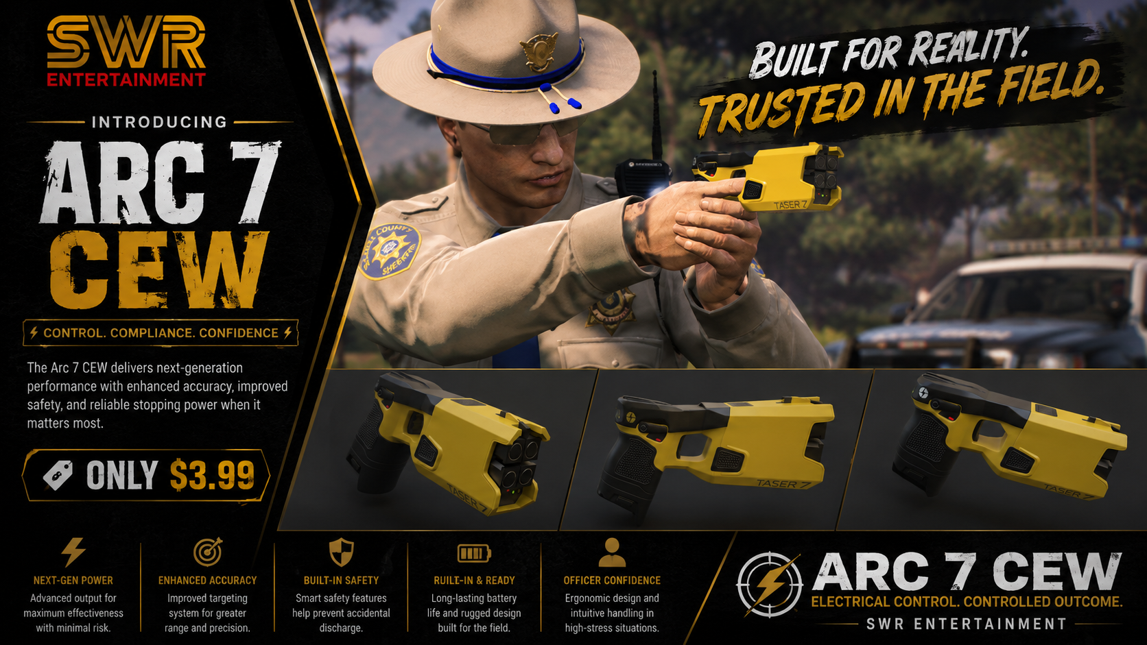 Arc-7 Less-Lethal CEW