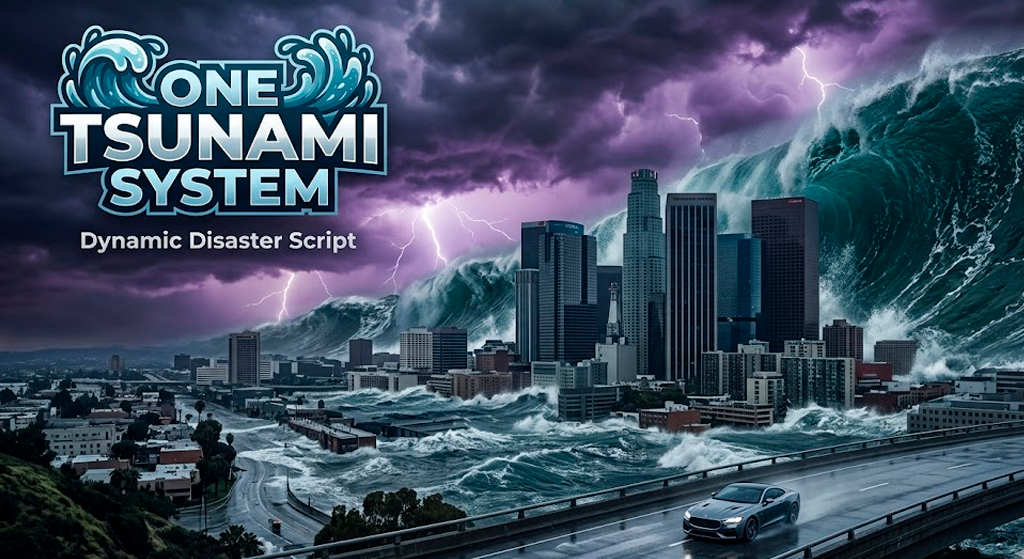 🌊 ONE TSUNAMI SYSTEM - Dynamic Disaster Script 🌊