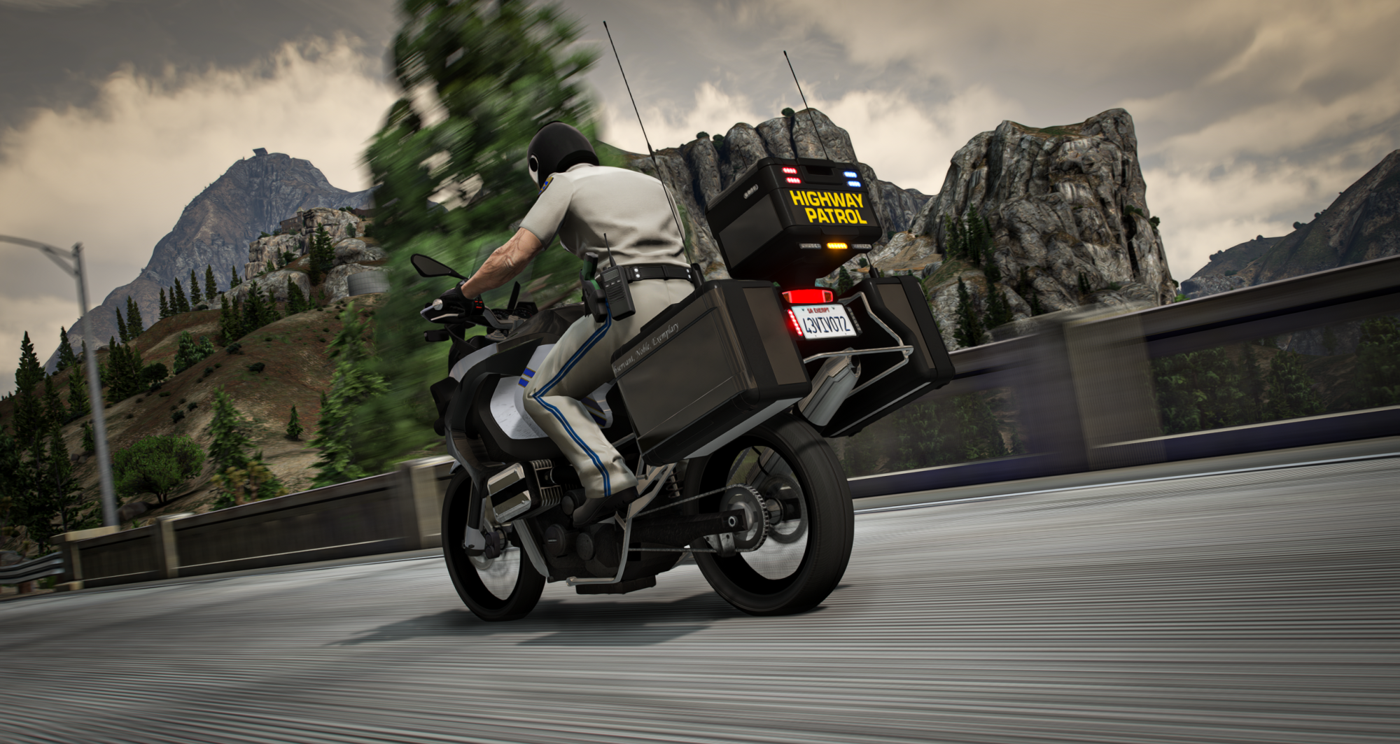 Ubermacht Kandra Police Motorcycle Interceptor (2024)