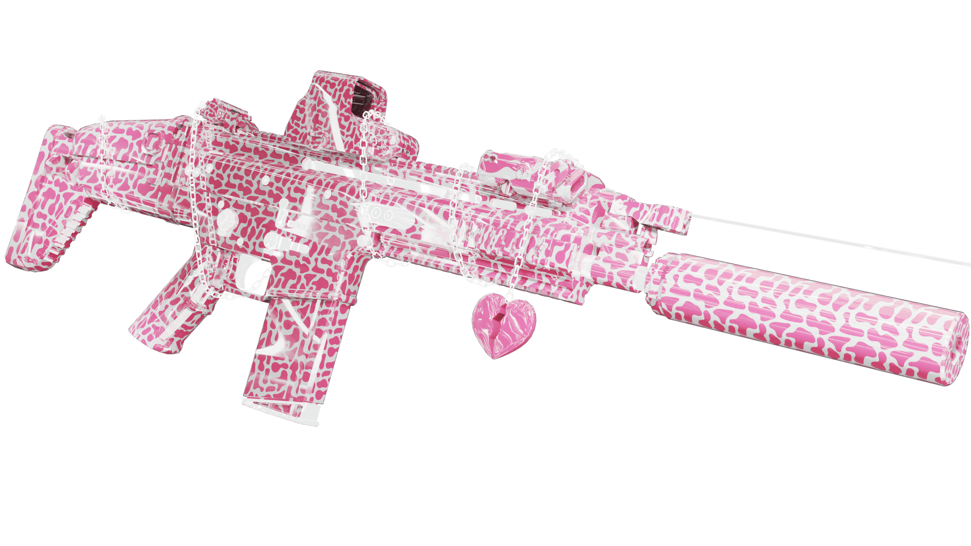 M4 PINK CAMO