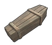 (128) Coffin Storage Boxes!