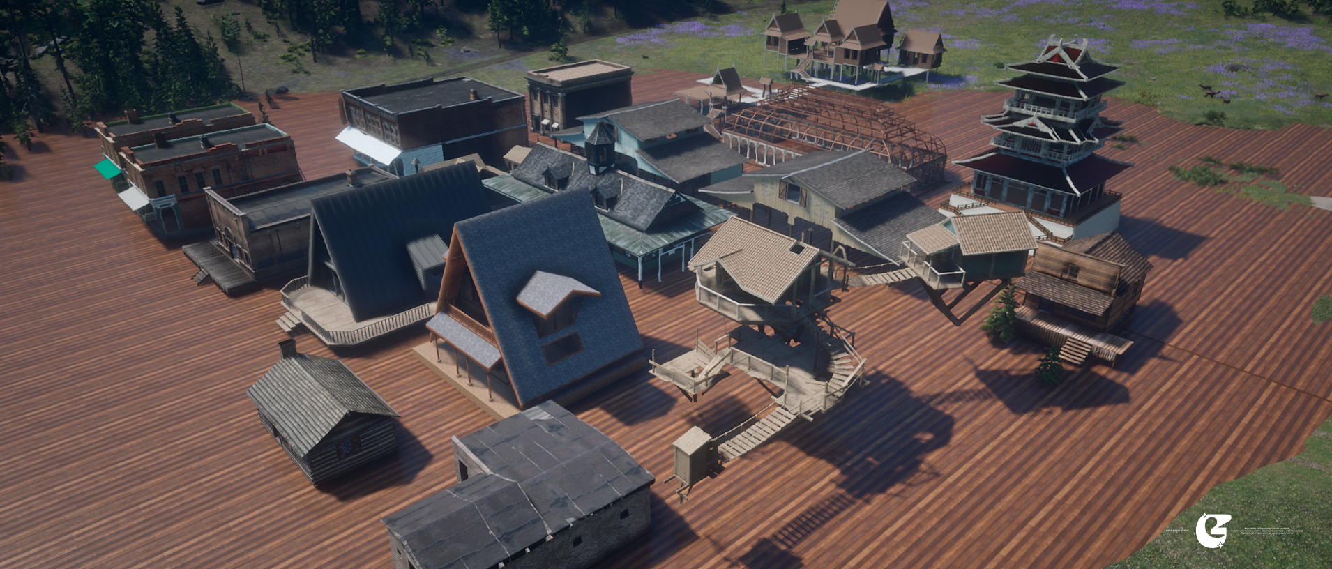 [ Mega Pack Props - Ultra Building Garden  ]