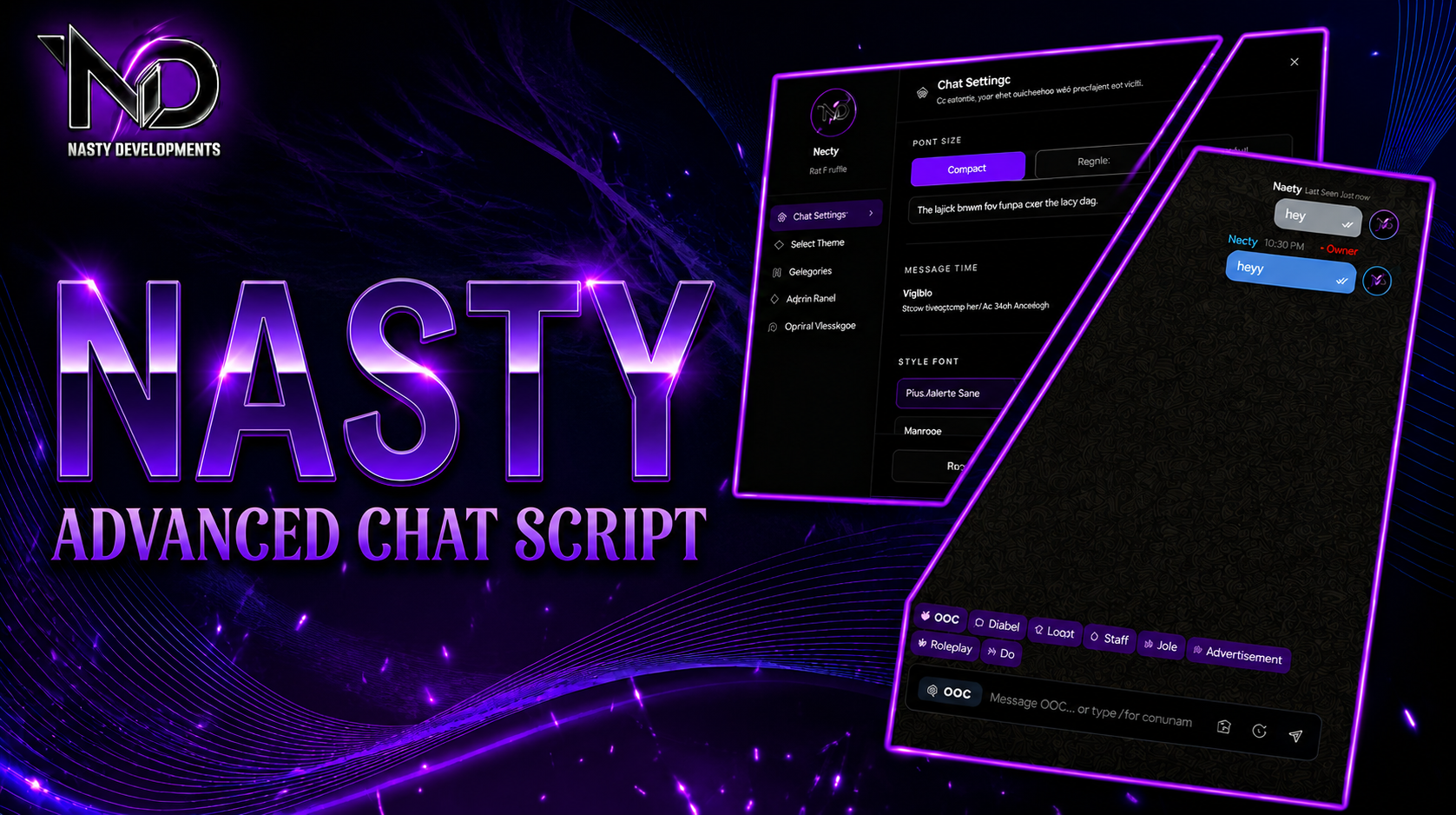 NASTY - Advanced Chat Script