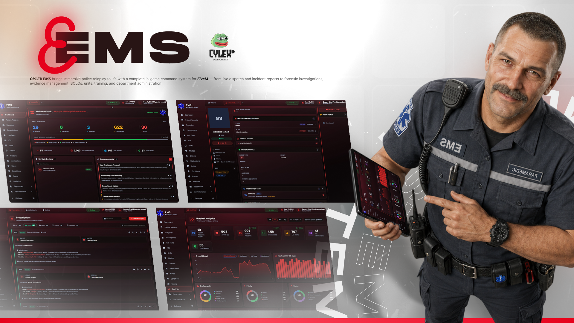 Cylex EMS MDT  | Escrow