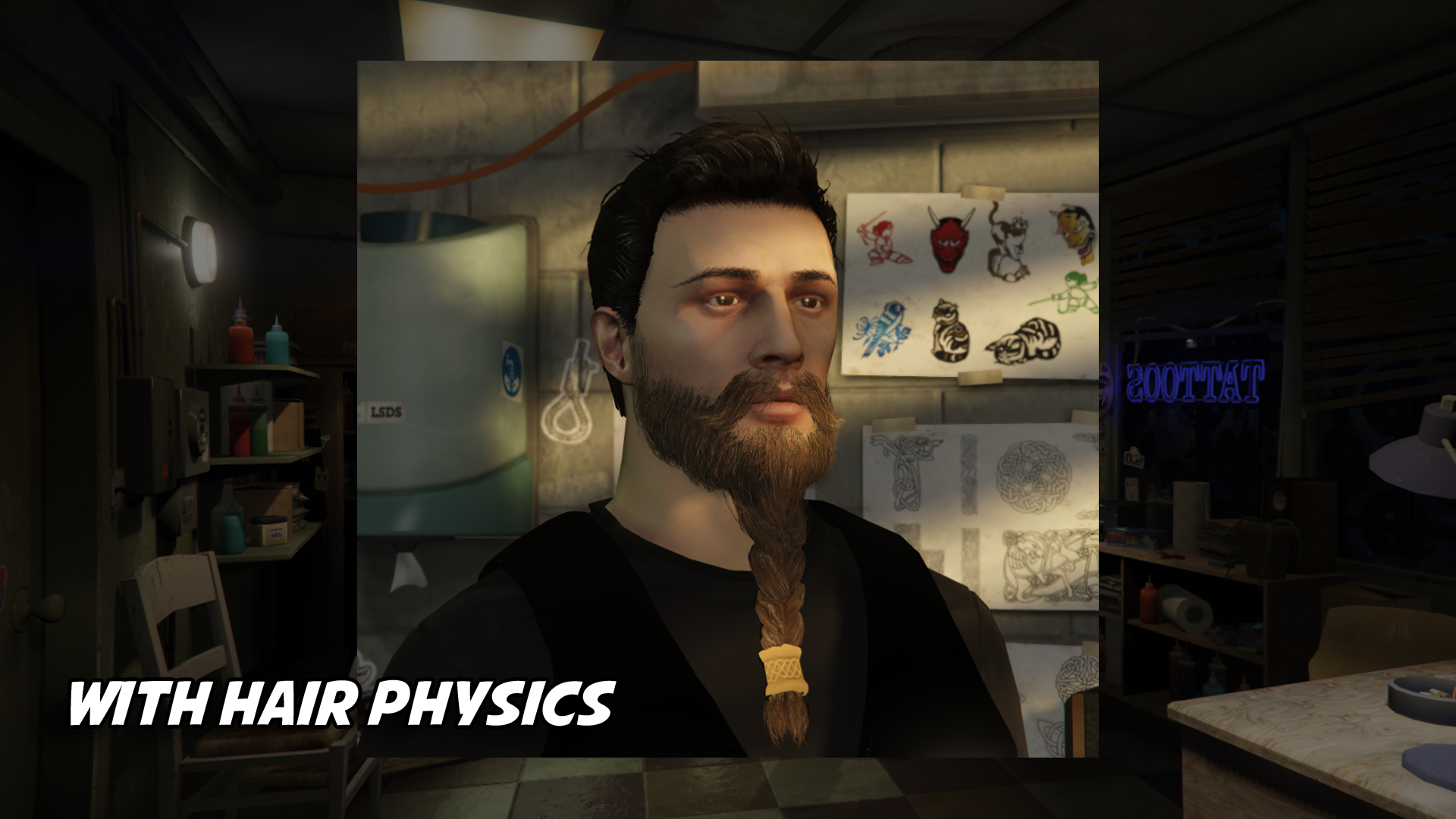 Braided Beard (+Physics)
