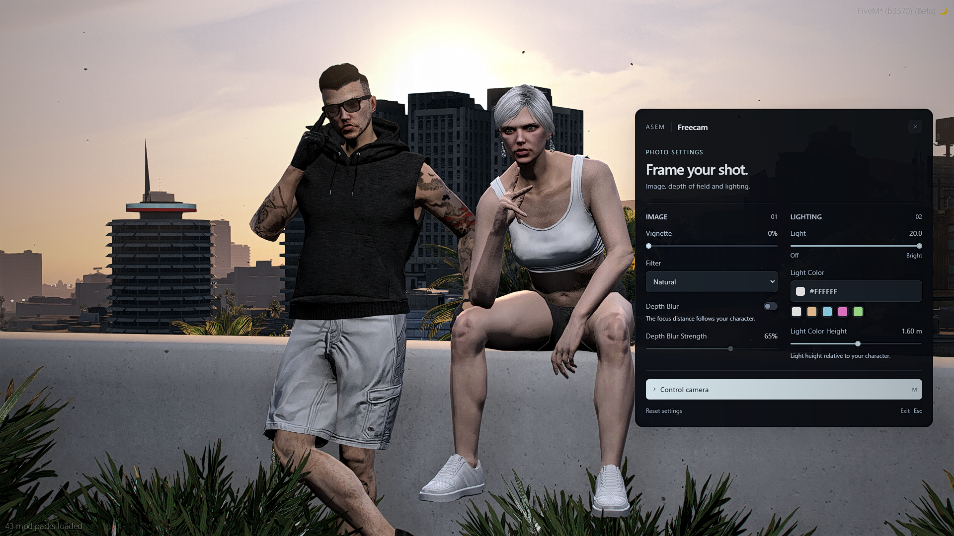 FiveM Animpos + Freecam | 3D Pose Editor & Cinematic Camera | ASEM