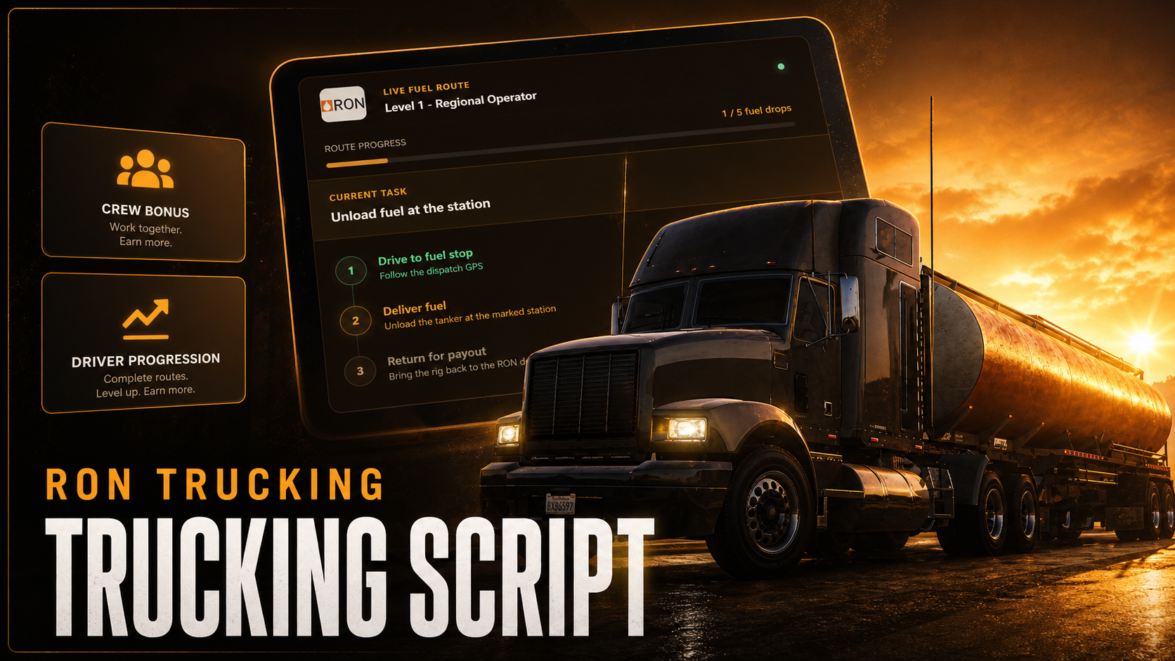 Enhanced RON Trucking - QBOX