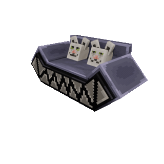Sofa — cosmetic Furniture v1 item on the NovaVoid Cat Civilization Minecraft server