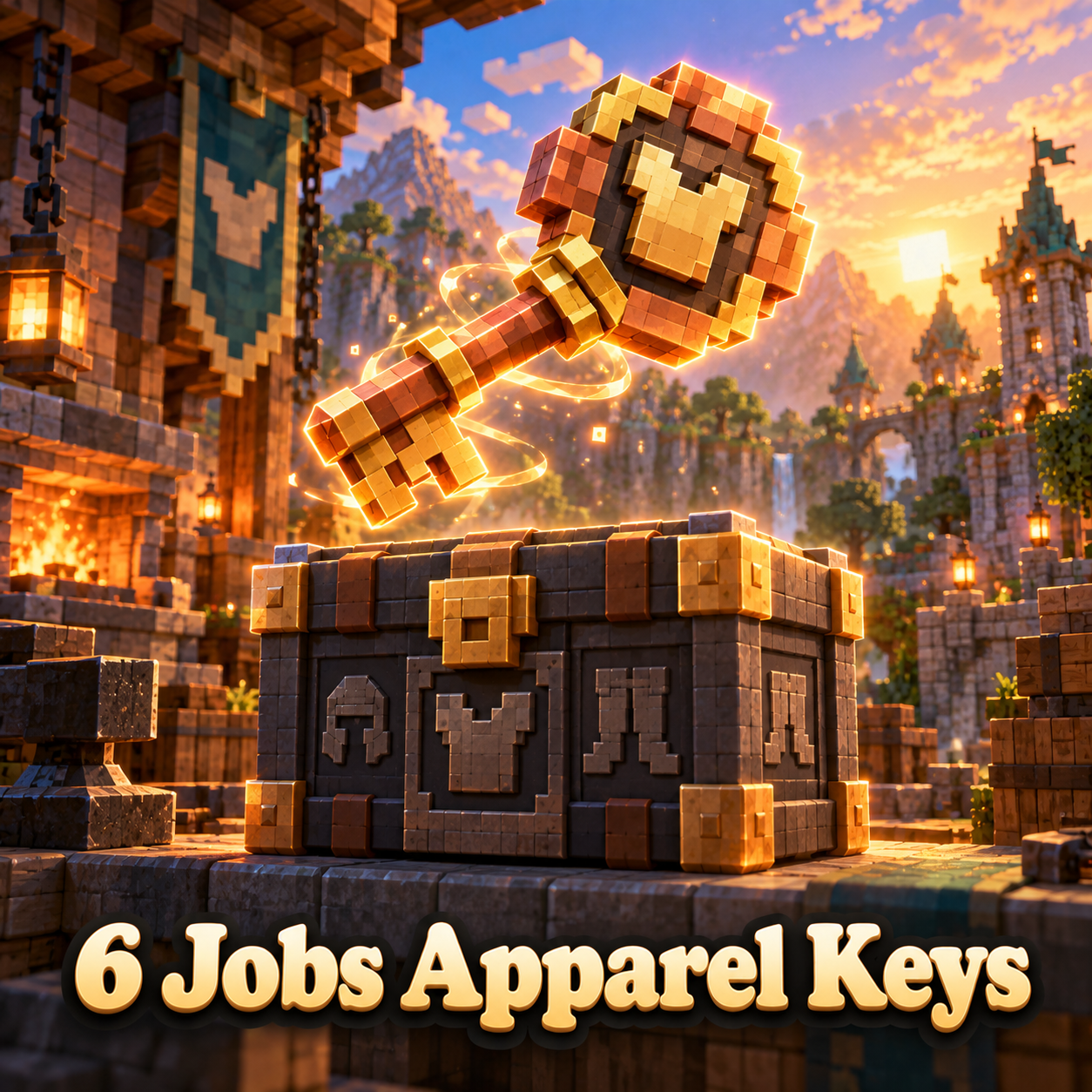6 Jobs Apparel Keys