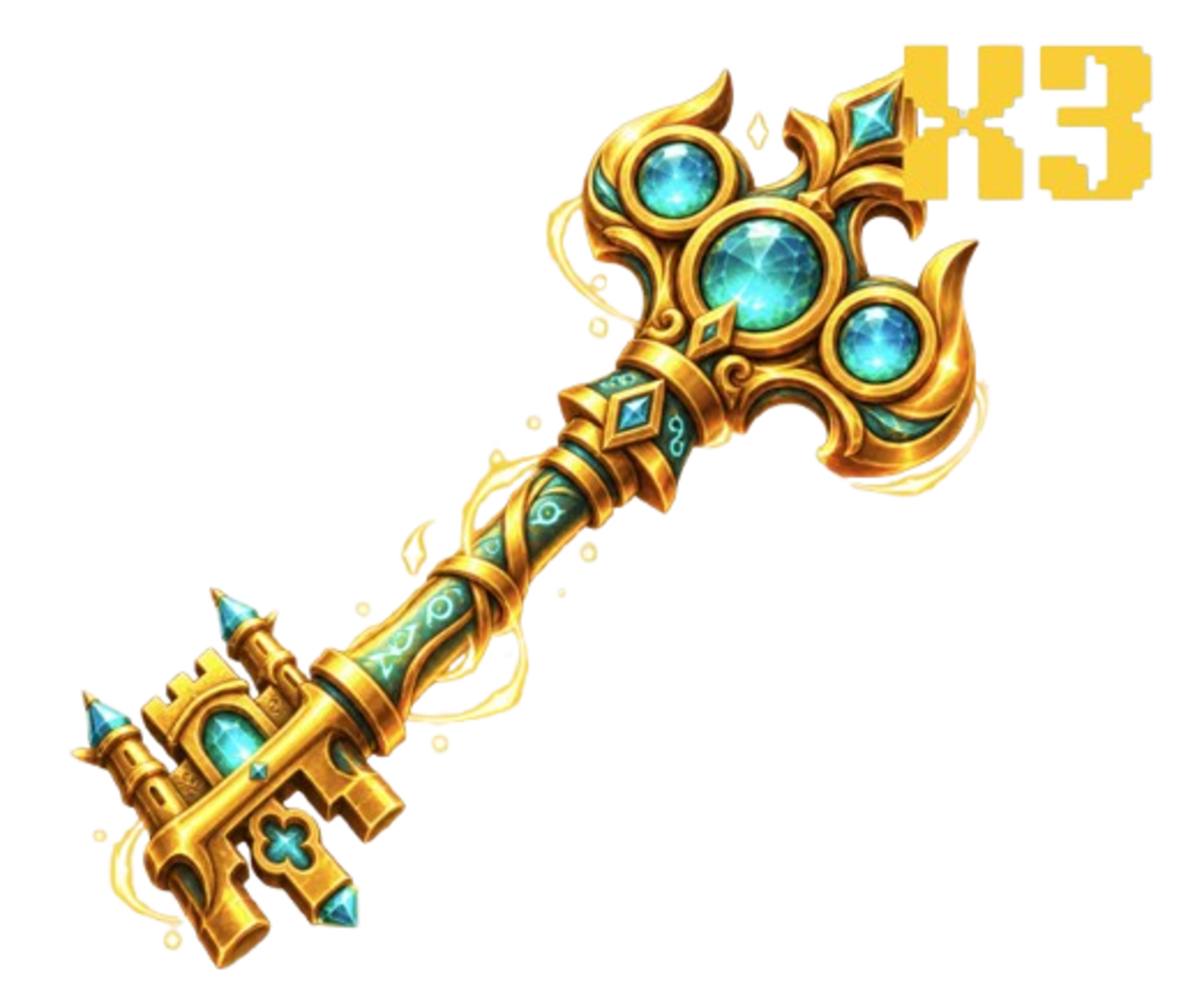 🏹[x3] FANTASY Crate Key