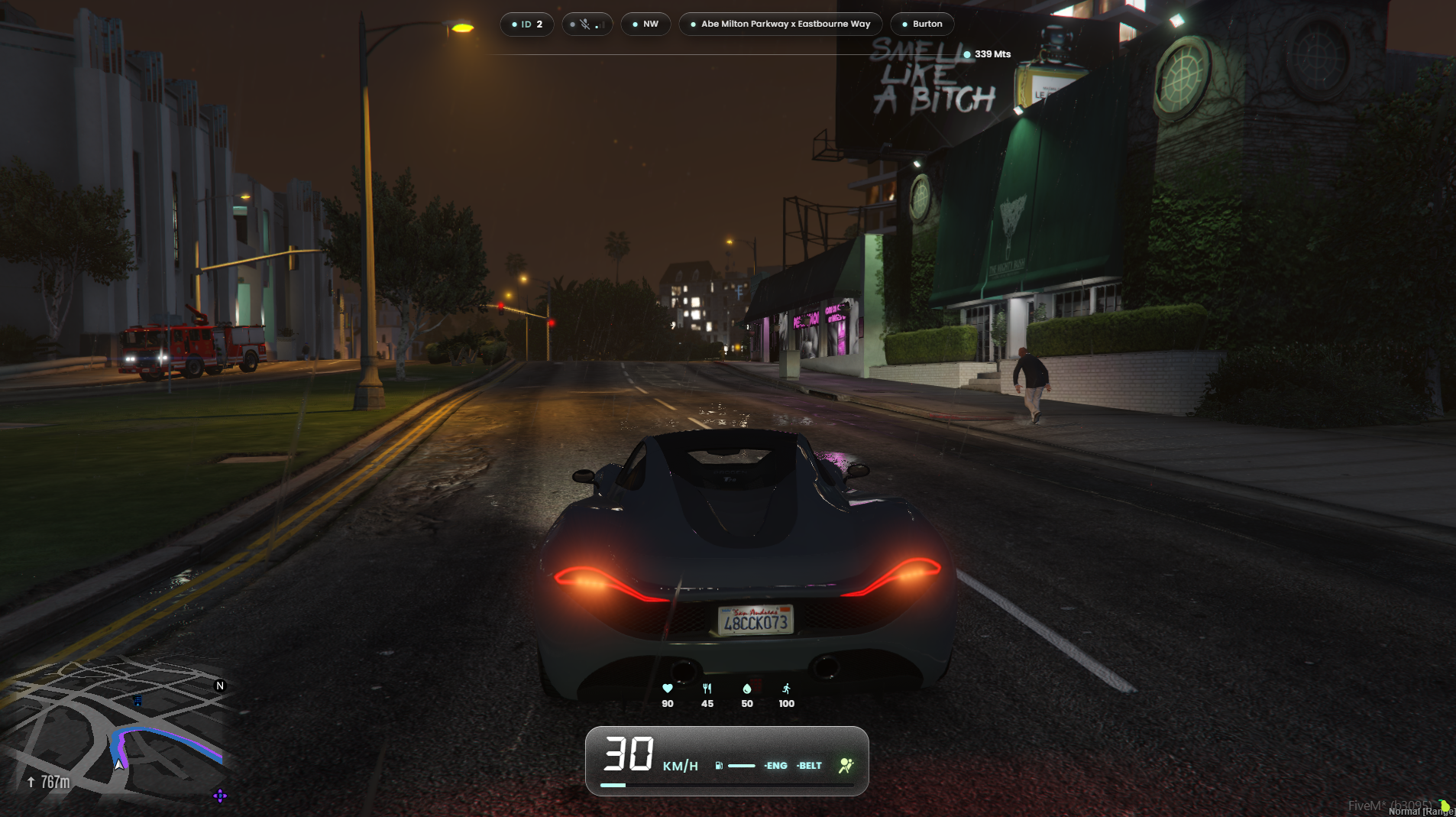 NX HUD (+ chat)