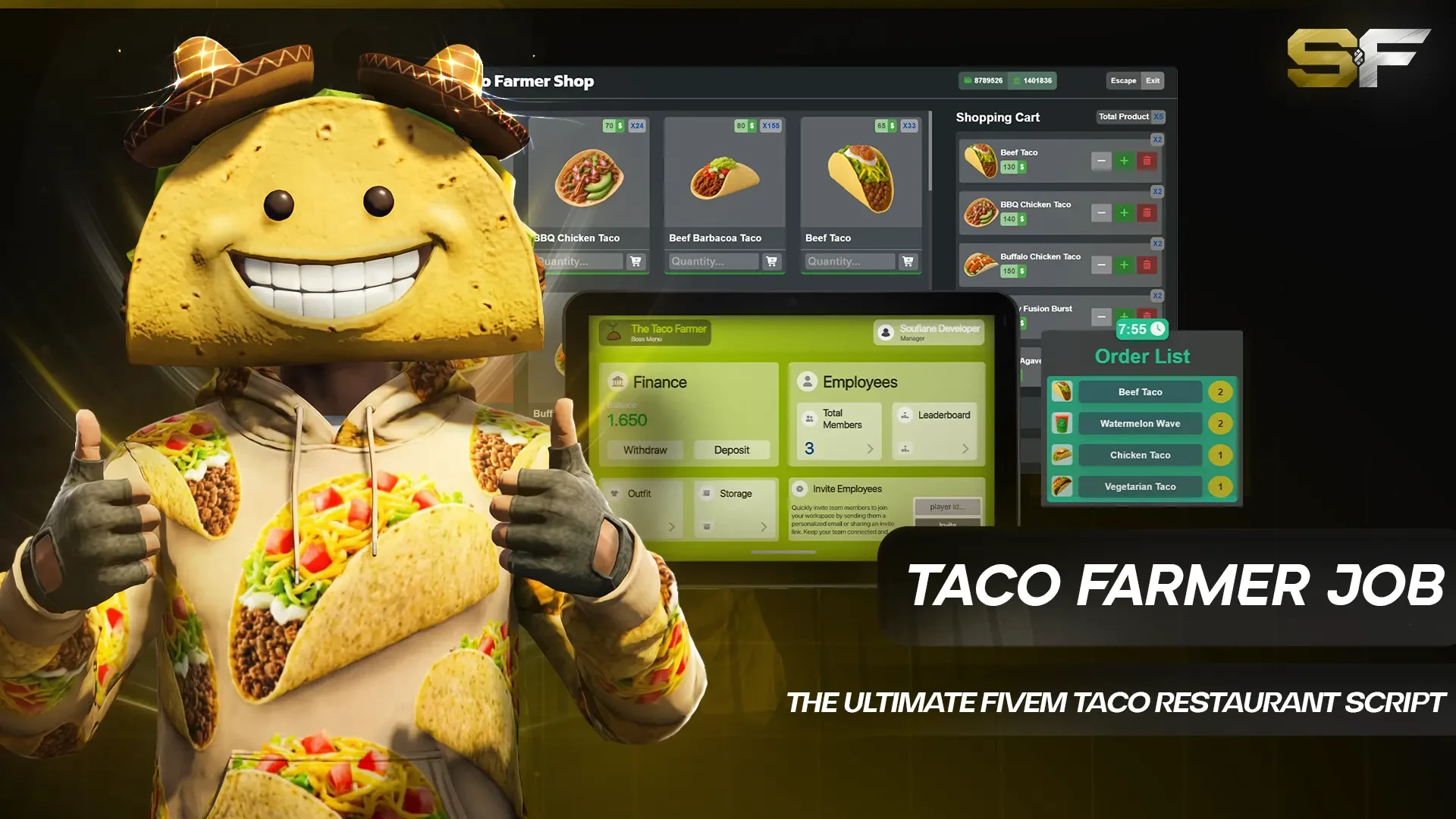 Restaurants Job - Bundle