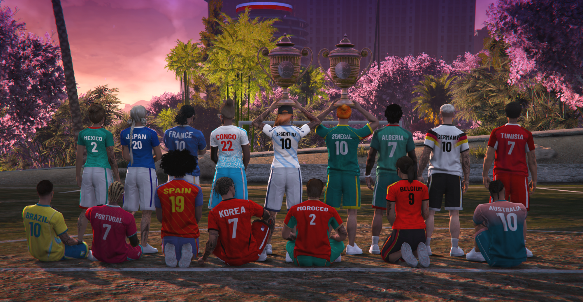 Football / Soccer Tshirt and short, Male and Female (open source)